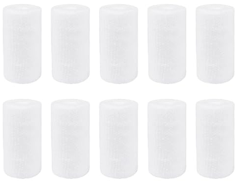 Lot de 10 rouleaux de bandage élastique en gaze de coton extensible pour protéger les articulations sur les genoux, les poignets, les coudes, les chevilles