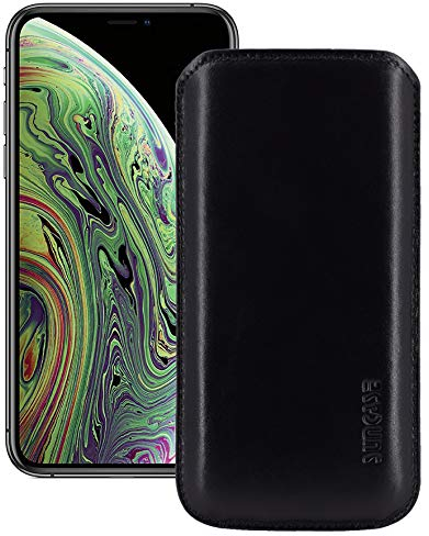 Suncase ® iPhone * | Original läderväska mobiltelefonfodral fodral fodral mobilskal