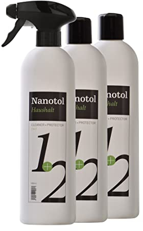 Nanotol Haushalt 2in1 - Kräftiger Universalreiniger mit Langzeitwirkung gegen neuen Schmutz (2 plus 1 GRATIS)