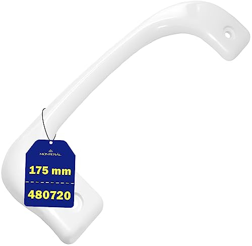 MONTERAL Universal Kühlschrank Türgriff und Gefrierschrank 210 mm Lochabstand 175 mm mit Originalcode 00480720 480720 für Bosch Kühlgefrierkombination - Garantie 10 Jahre