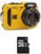 KODAK Pixpro WPZ2 Pack + 1 SD Card, Compact Digital Camera 16 m Pixels, Waterproof to 15 m, Shockproof, 720p Video, 2.7 LCD Screen – Li-ion Battery – Yellow