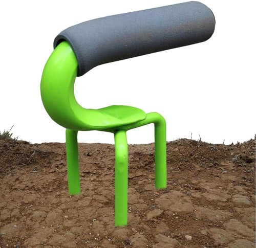 Horquilla de jardín para aflojar el suelo | Cultivador manual de acero resistente - Herramienta de desbrozador manual mango ergonómico garra de jardín para cultivar