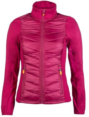 HKM Kinder Prag Style Nylon Jacke, Cranberry, 176
