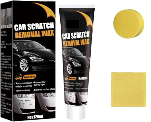 Mnozreo Pasta para Reparar Arañazos en el Coche,120ML,1PC,Removedor de Rayones para Pintura de Auto,Todos los Modelos Están Disponibles