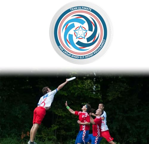 Cutiolly Frisbee Competitivo,175g Frisbee Professional,Frisbee Definitivo,Frisbee Ultimate,Disco da Competizione Professionale,Disco da Frisbee,Adatto per Sport,Giochi e Intrattenimento All'aperto