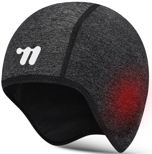 WESTGIRL Bonnet de Cyclisme, Bonnet de vélo Bonnet sous Casque Bonnet de Course pour Hommes Femmes, Coupe Respirant, Bonnet de Sport pour Le Cyclisme, Le Ski, la Course à Pied, la Moto