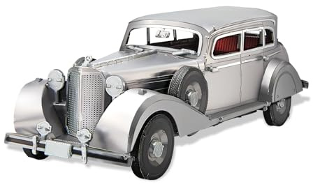 Piececool Puzzle 3D Metal Maquette Voiture Blindée 770K, Puzzle 3D Maquette Modèle Voitures Premium, 3D Puzzle Adulte Acier Inoxydable, Cadeaux, Objets de Collection, Matériaux Métalliques, 154 Pièces