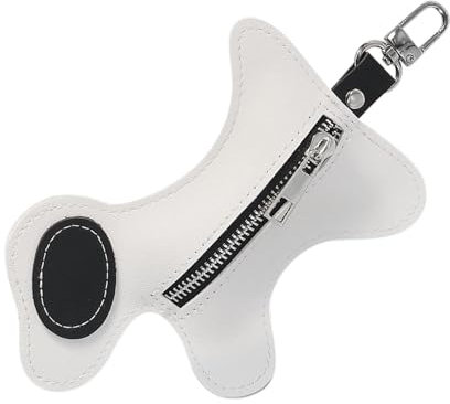 Hundekotbeutelspender – Halter für Haustierkot aus robustem Material | Niedlicher Taschenhalter mit Hundemuster | Praktisch für Reisen und Spaziergänge | Unverzichtbares Gassi-Zubehör für Hunde, zur V