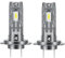 Mefluctuate Halogen Auto Lampen H7, 55W 300% Helligkeit als Halogenlampen11000LM 6000K Kaltes Weiß,1:1 Mini-Größe, 2 Stück