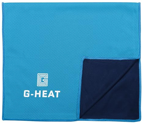 G-HEAT – Serviette Microfibre de Refroidissement & Sport | 100x30cm | Anti-Transpiration, Séchage Rapide & UPF50+ | Serviette Rafraîchissante Multi-Usages (Fitness, Yoga, Sport, Voyage, Randonnée)