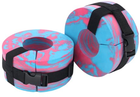 Zasdvn Water Ankle Weights, Swim Aquatic Cuffs, Adjustable Pool Exercise Weights Ankles Arms Belts, High-Density EVA Aqua Aerobics Equipment For Aqua Fitness, Pool Exercise & Jogging