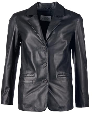 JCC Lederblazer 310174401 Black