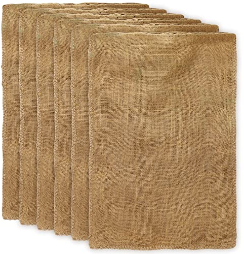 ZEONHEI Lot de 6 grands sacs de rangement en toile de jute naturelle pour pommes de terre et légumes, 50 x 80 cm, protection contre le gel, capacité de 25 kg