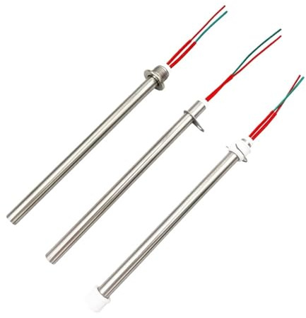 eufeifeiegds Riscaldatore elettrico ad alta temperatura in acciaio inossidabile 304 da 500 W(Ceramic Type)