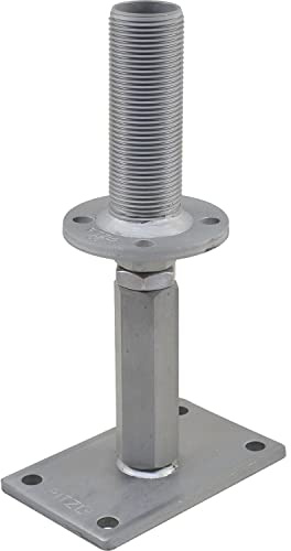 PITZL Pfostenträger Typ 10931.1000 ZiNiP beschichtet rechts/Links, Silber