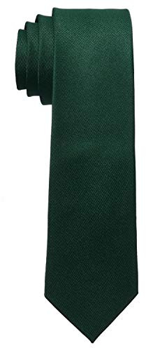 MASADA Herren-Krawatte von Hand gefertigt & sorgfältig verarbeitet 6 cm breit Dunkelgrün