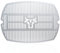 tuning-art EG03 Edelstahl Grillrost Set kompatibel mit Weber 300er Serie | Q3000er Serie | Rostfrei | Bullendesign | Spülmaschinenfest, Größe:Q3er Rost Bulle