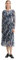 TOM TAILOR Damen Midi Mesh-Kleid mit transparenten Ärmeln, 35892 - Organic Shapes Design, 44