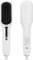 Alaoo Brosse Lissante pour Cheveux,Lisseur de Cheveux à Ions Négatifs,4 Températures Réglables,Portable Lisseur Cheveux Céramique pour la Barbe et la Coiffure,Chauffage Rapide,Anti-brûlure
