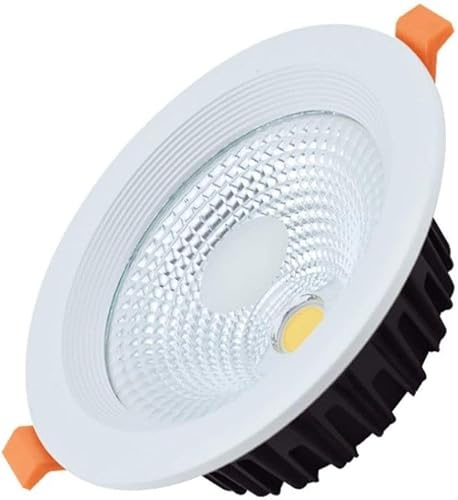GUHPZA Faretti, Faretti A LED, Faretti A LED Super Luminosi, Faretti da Incasso, Lampada da Incasso, Pannello Sottile Ad Alto CRI, Faretti in Alluminio Antiabbagliamen