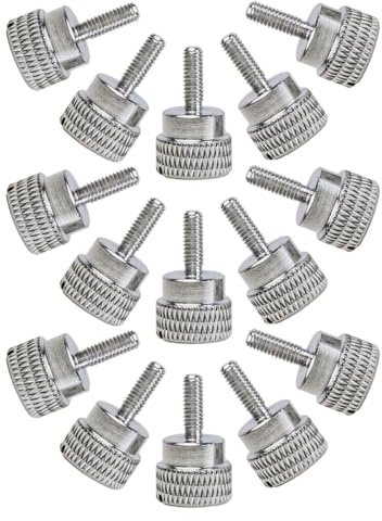 Gogogmee Set 15 Viti Piedino Premistoffa in Metallo Resistente Bulloni di Serraggio per Macchina da Cucire Accessori Sostituzione Vite per Uso Domestico e Professionale