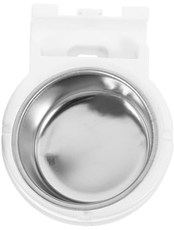 Luxshiny Wall Mounted Ashtray Stainless Steel Indoor Outdoor Cigarette Butt Container Bathroom and Commercial Use White Wall Ashtray for Home, Bar, and Supermarket