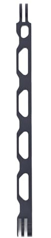 Omquot Actionkamera hjälm förlängningsarm, lätt och hållbar aluminiumlegeringspinne för X3 One RS GO 2 svart