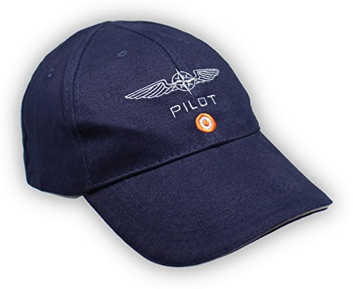 DESIGN 4 PILOTS - Casquette pilote coton bleue