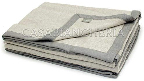 Somma Coperta Matrimoniale in Cashmere 300 GR NAYMA 210x250 (Grigio)