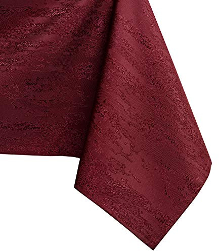 AmeliaHome Tischdecke 60x60 cm Mitteldecke Tischtuch Tafeldecke Vesta