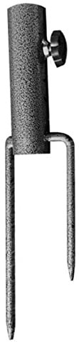 Jorzer Estaca de Tierra para sombrilla, de Metal Resistente, para Playa, con Anclaje para inserción, Soporte para sombrilla, Soporte para sombrilla