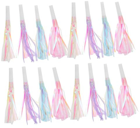 VILLFUL Pièces Souffleurs de Colorées Sifflets Festifs pour Anniversaire Événements Célébrations Accessoires de Vibrants Ludiques