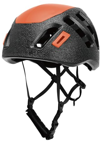 Oxtxuzdm Casque de sport léger et respirant absorbant les chocs pour escalade en plein air spéléologie et alpinisme casque d'escalade pour homme