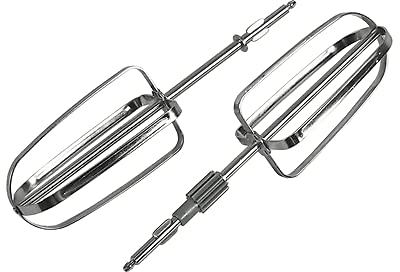 KENWOOD COPPIA DI 2 FRUSTE ACCIAIO INOX PER SBATTITORE CHEFETTE HM670 HM680