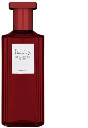 Fine'ry Cherry Almond Hair + Body Fragrance Mist Spray for Women - Rich, Fruity Gourmand Scent - Not Another Cherry, Rose & Almond Amaretto, Cruelty-Free, Long-Lasting, Body Spray for Girls (5 Fl Oz)