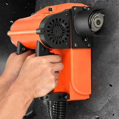 Electric Wall Scraper, 1680W Concrete Shovel Machine Wall Scraper Planning Machine, Adjustable Depth 0-4mm, 1000-4000r/min, for Wall Renovation,Paint Scraper Putty Cement Stripping Tools