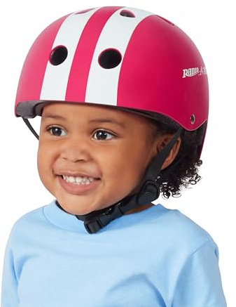 Radio Flyer Helmet, Pink Child Bike Helmet, Kids Bike Helmet for Skating, Scooter, Bike, Toddler Helmet Pink