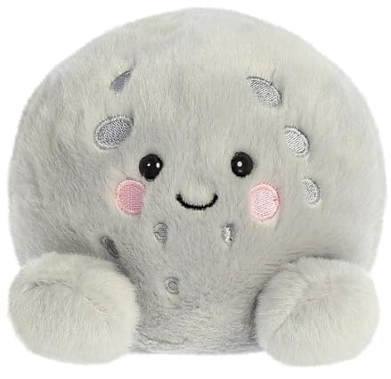 Aurora, 33782, Palm Pals Celene Moon 5In, Soft Toy, Grey