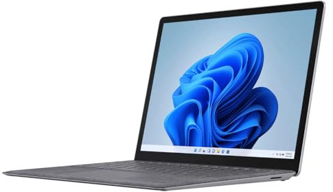 Microsoft Surface Laptop 3 13,5 Zoll Touch Display Intel Core i7 1065G7 256GB SSD Festplatte 16GB Speicher Windows 11 Pro Webcam Notebook Laptop (Generalüberholt)