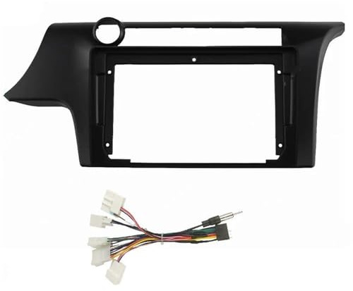 9 Tums Bilram Fascia Adapter Radio Dash Fitting Panel Kit För TOYOTA För ZELAS 2011 2012 2013 2014 GFVFGNLNNA(Frame Cable)