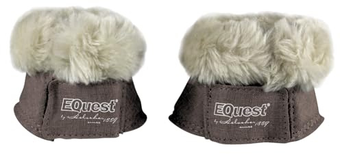EQuest Campana per zoccoli Melange appositamente per Shetty, set da 2 (mocha, mini shetty)