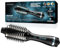REVAMP Blow Dry Hair Brush Air Styler - 4 in 1 Multifunctional Professional Drying, Detangling, Smoothing & Styling Blow Dryer Brush, Volumiser, for Long, Medium and Short Hair, Black