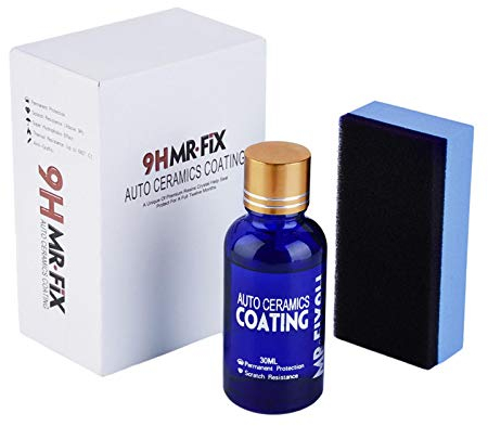 courti 9H Keramik Versiegelung, Nano Versiegelung Auto Hightech Lackschutz, Mr Fix 9H Nano Keramikversiegelung Auto Ceramic Coating Kratzer