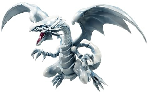Banpresto BP89368P Action Figure Dragon Bianco Occhi Blu Yu-Gi-Oh! Duel Monsters, 13 cm, Multicolore