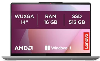 Lenovo IdeaPad Flex 5 Gen 8 Ordenador Portátil Táctil Convertible 14 WUXGA (AMD Ryzen 5 5625U, AMD Radeon Graphics, 16 GB RAM, 512 GB SSD, 60 Hz, Wi-Fi 6, Win 11 Home) Teclado QWERTY Español – Gris