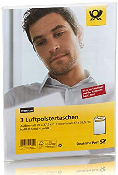 Luftpolstertaschen Typ D 20 x 27,5 cm w. hk - 3STK