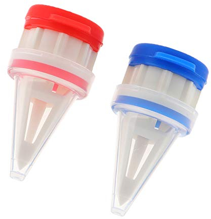 Générique 2 Pièces Bec Verseur Bouteilles De Lait en Silicone Séparateur De Bouteille De Boisson Bouchons De Changement De Boisson - Gardez La Boisson Fraîche Et Fraîche