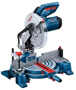 Bosch Professional System 18V: Akku-Schrägheck GCM 254 (Kreissägeblatt 254 mm, Leerlaufdrehzahl 5.000 U/min, Staubbeutel)