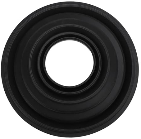 Vikbar Kamera Motljusskydd, Mjuk Elastisk Silikon SLR Motljusskydd Snabbinstallation för Hotellfönster (70 mm)