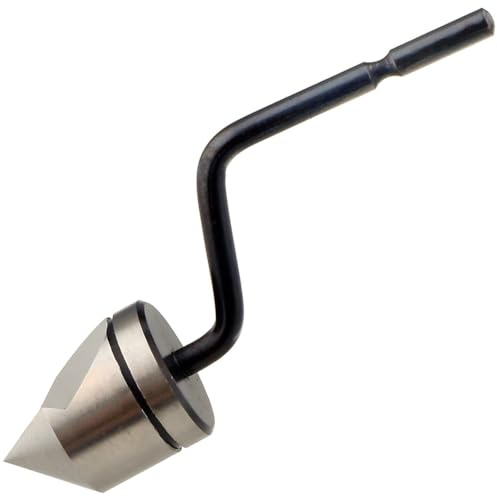 Wisyurt Countersink Blade,Inner Hole Chamfer Deburring Repairing Blade for Wood/Plastic/Steel, Replacement Countersink Blade